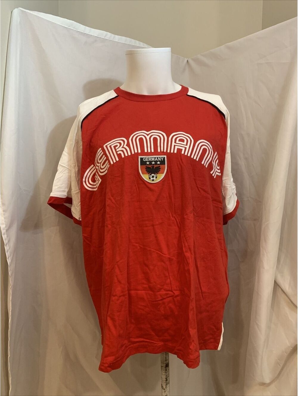 Germany Soccer Team Three Star Eagle Size: XL Soccer Jersey T Shirt